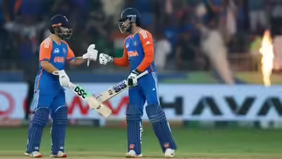 Great Partnership Rinku and Tilak