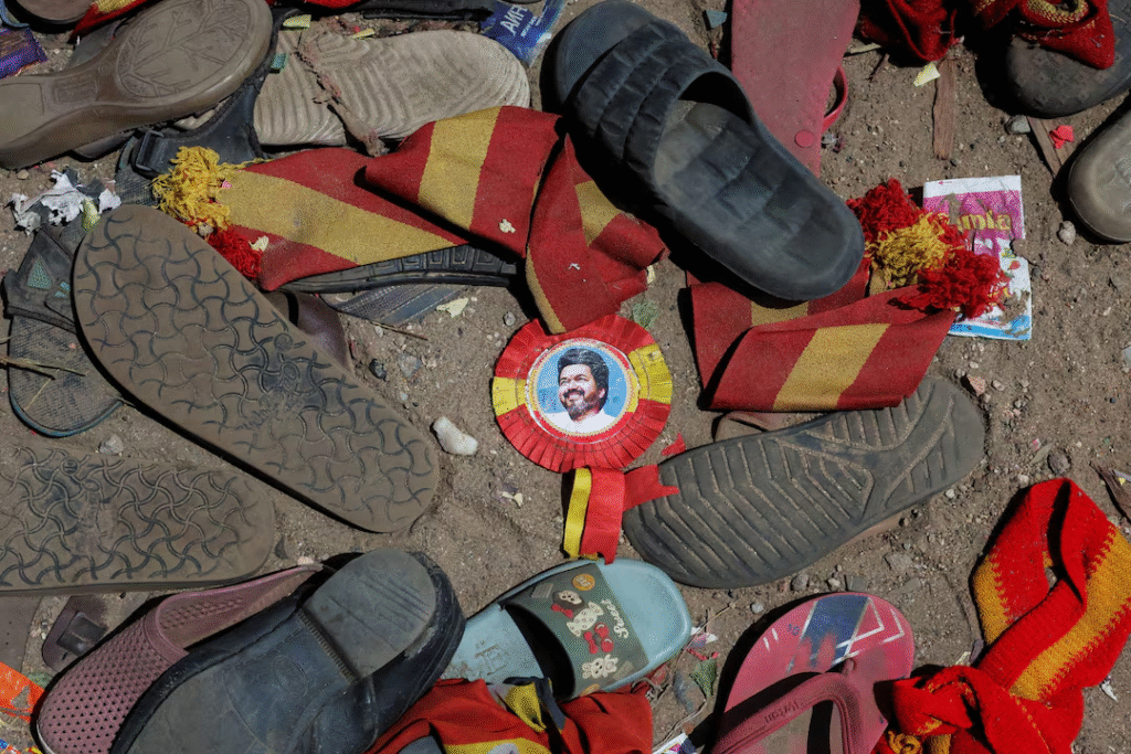 India police file case against actor-politician Vijay's party after stampede kills 39